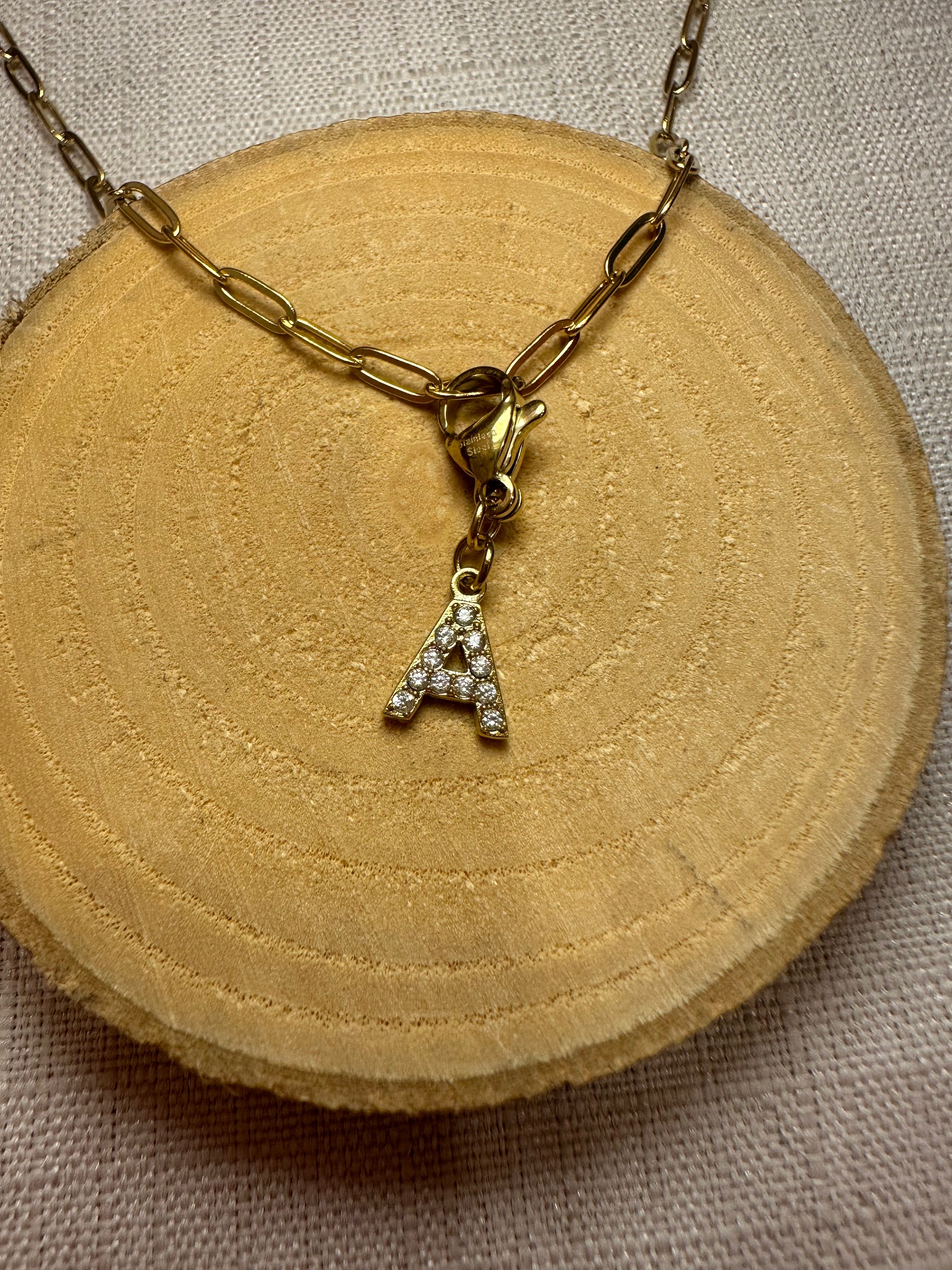 Lettres strass Alaïa Bijoux