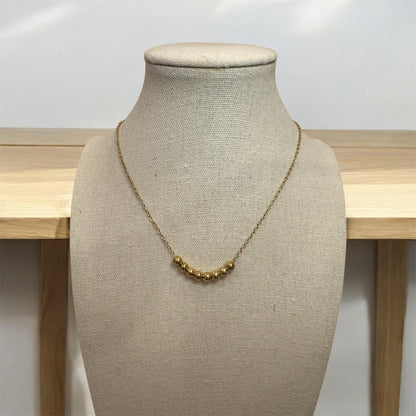 Base Collier doré Alaïa Bijoux