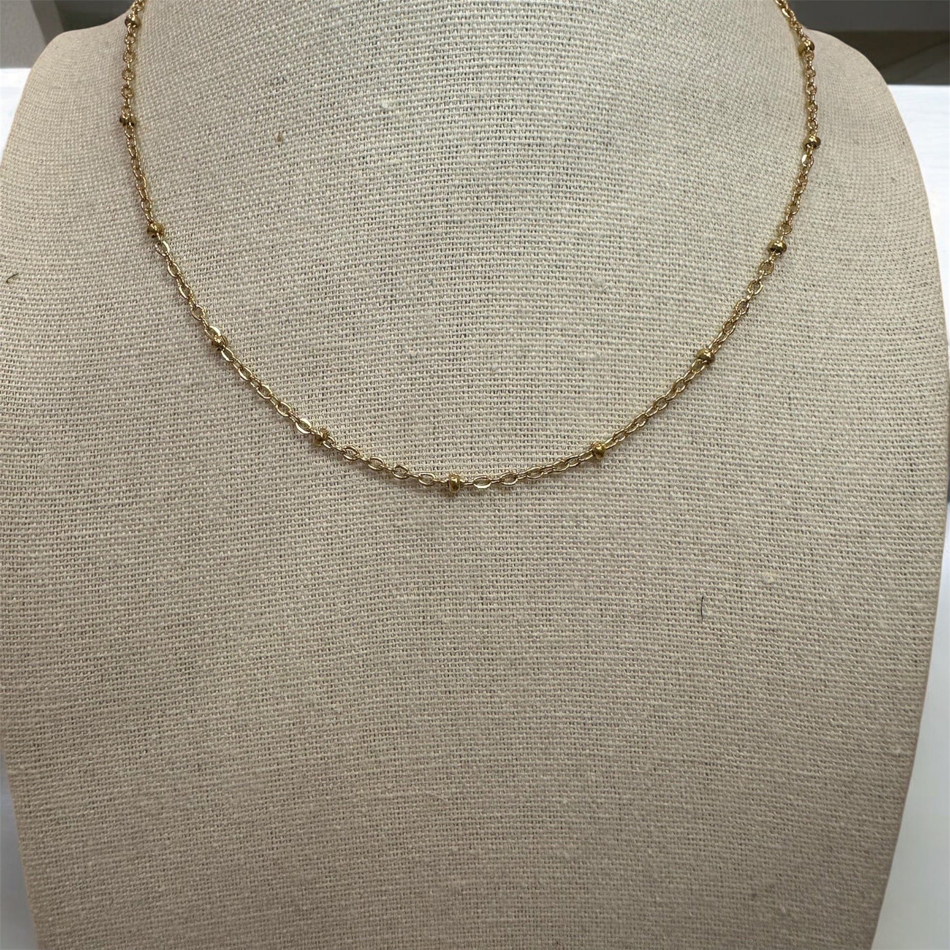 Base Collier doré Alaïa Bijoux
